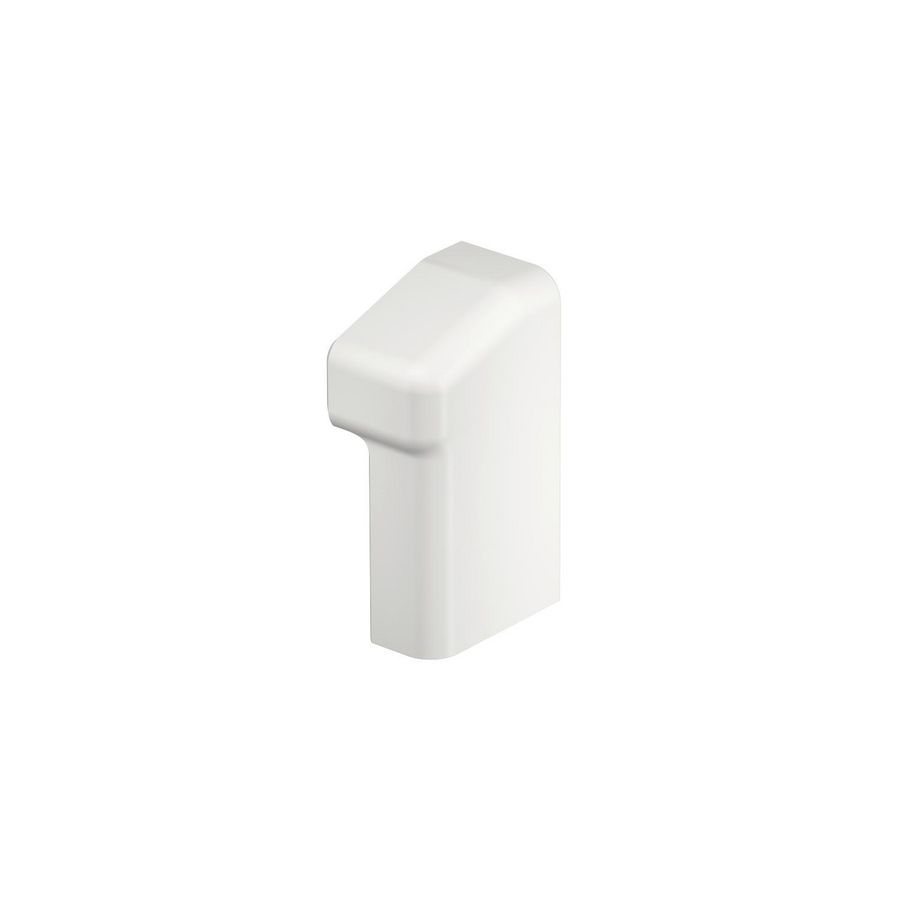Eindstuk rechts SL-T 20x50 9010 puur wit VVE=10