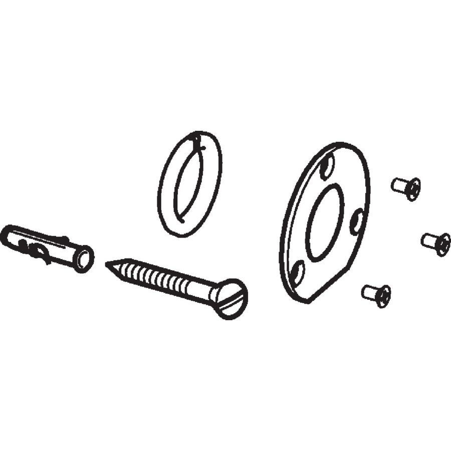 Bevestigingsring compleet