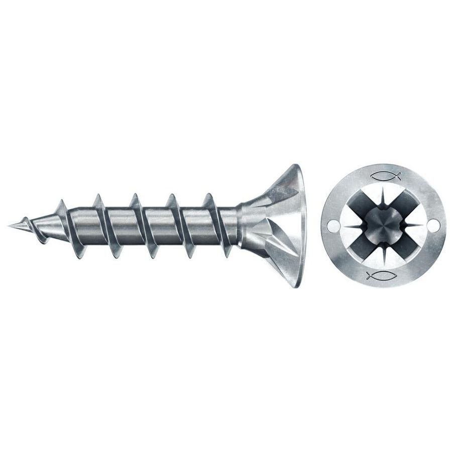 Spaanplaatschroef PowerFast 3,5x16 PZ lenskop VD verzinkt VVE=500