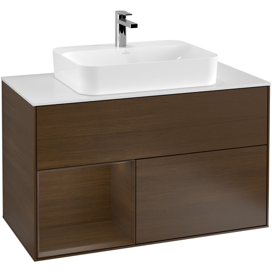 Wastafelonderkast Finion 1000x603x501mm W.Veneer G361GNGN