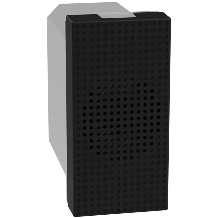 Light Now zoemer 230V - 1 module - zwart