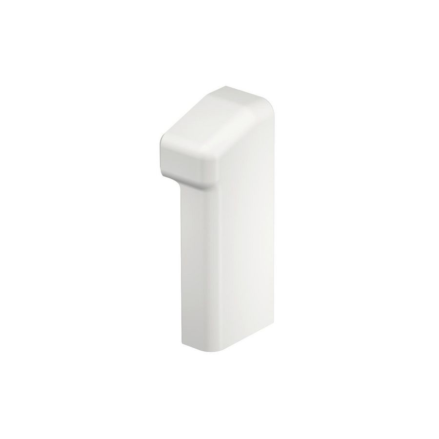 Eindstuk rechts SL-T 20x70 9010 puur wit VVE=10