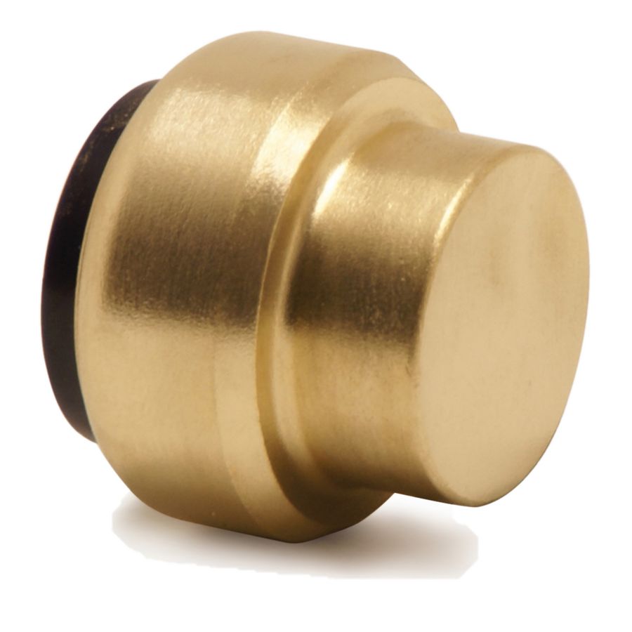 Eindkoppeling Tectite-S mess. push 54mm