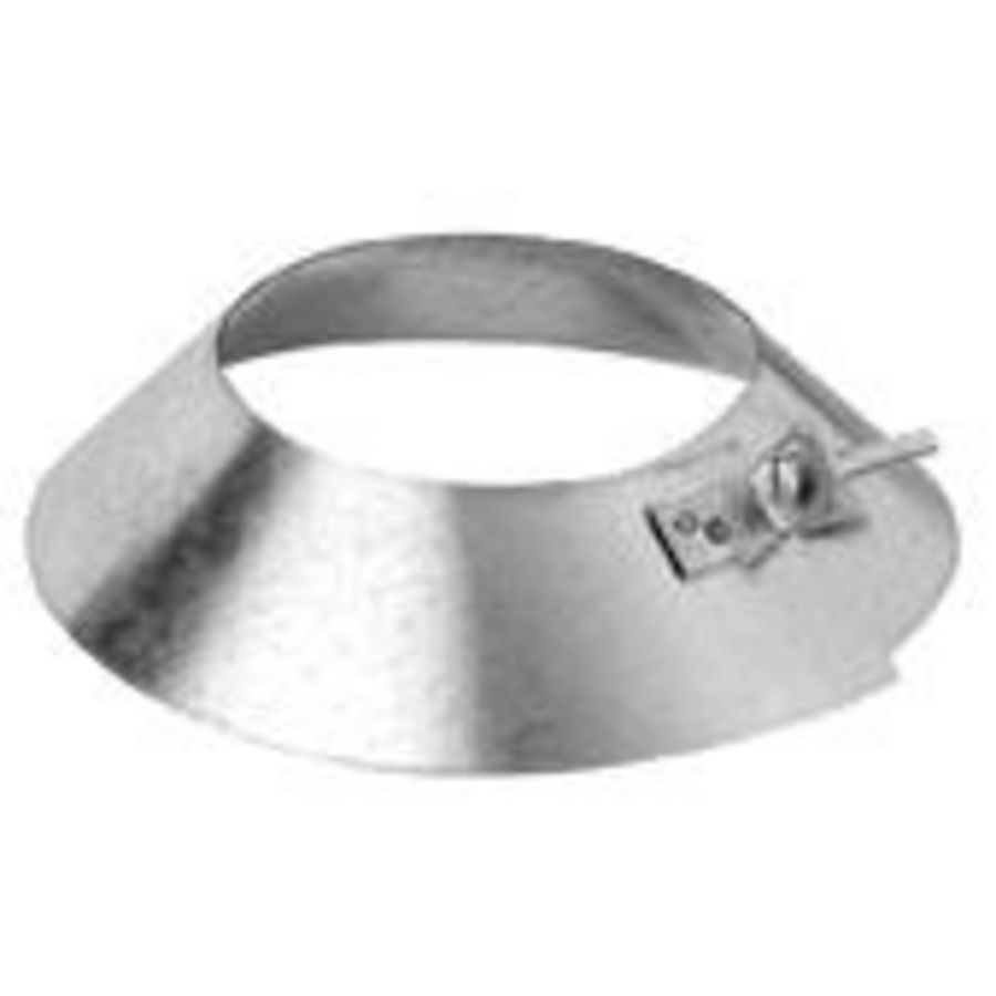 Stormkraag gegalvaniseerd 150mm