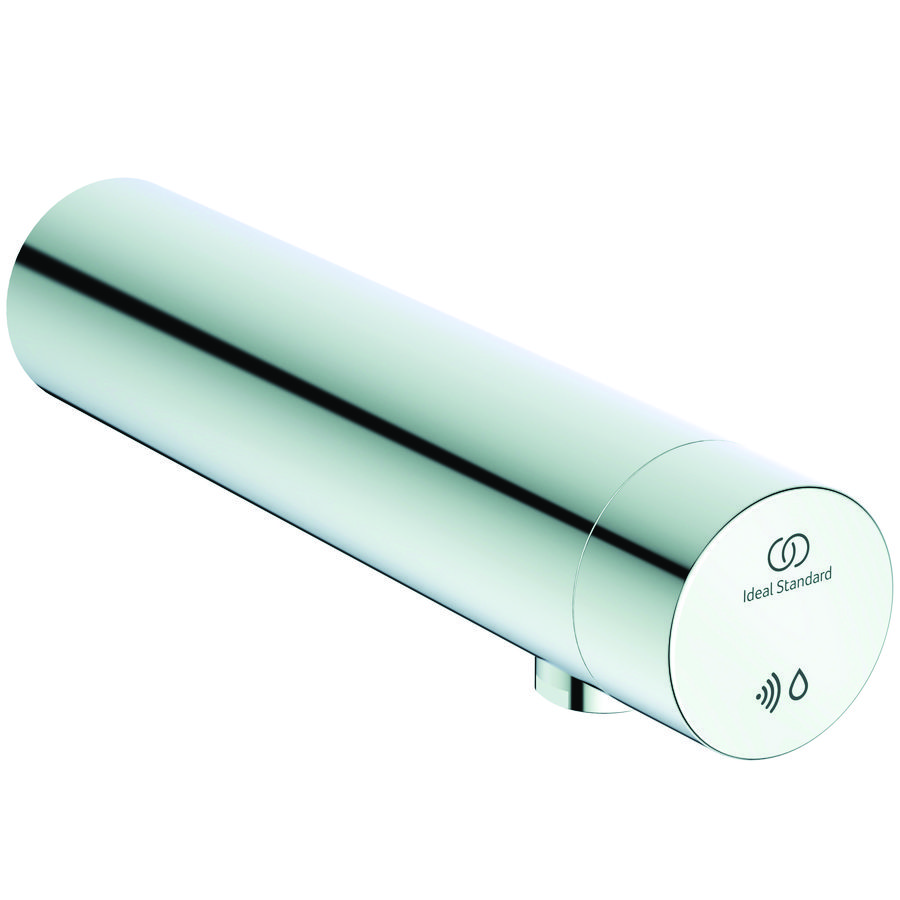 Wandkraan z. menging wand batterij chroom Sensorflow