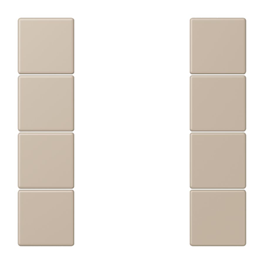 Tastafdekking F50 4-voudig compleet LC32142 KNX
