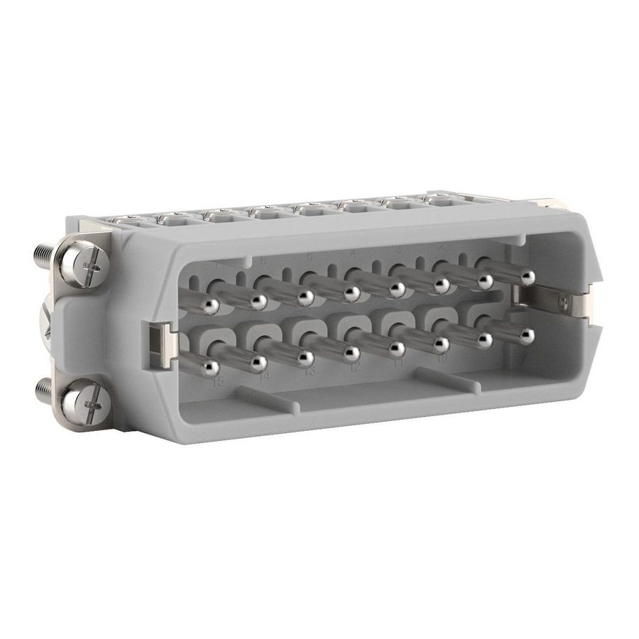 Pin-inzetstuk EPIC H-A 16 SS DR PH1 VVE=5