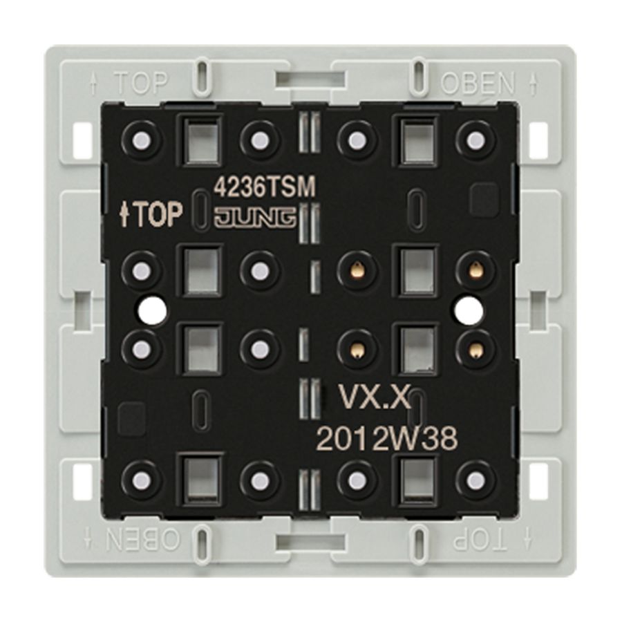 Tastafdekking-module 3-kan.v.relais RS8REGHE