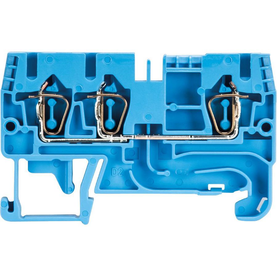 Verbindingsrijgklem duo WKFN 2,5 d1/2/35 blauw VVE=100