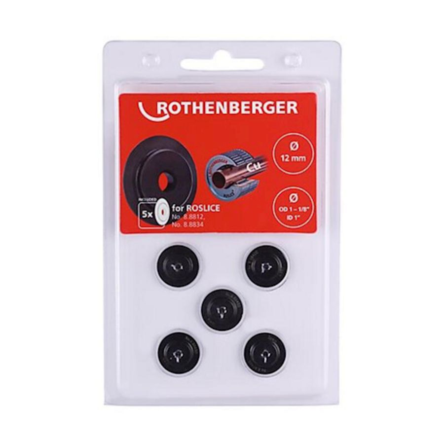 Snijwiel voor roslice, , 12mm, 1.1/8", 5st.