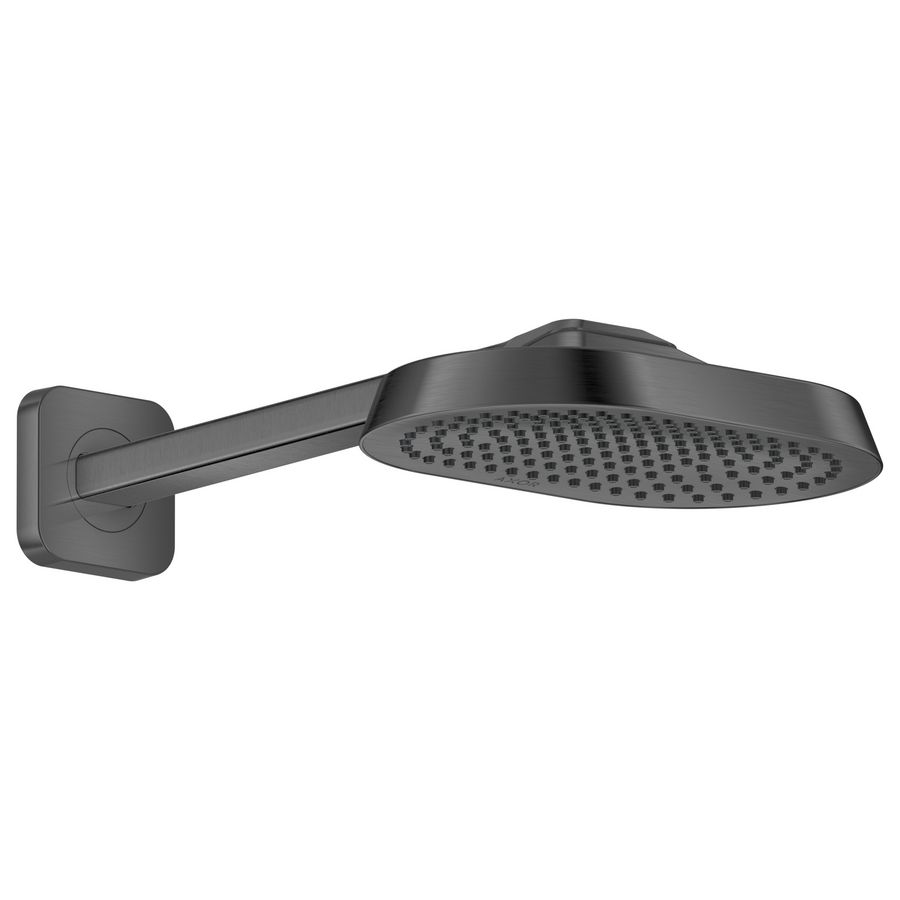 Hoofddouche AXOR ShowerSphere 250/160 1 straalsoort EcoSmart Brushed Black Chrome