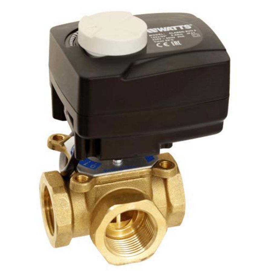 Mengkraan Gemotoriseerd 4-weg V4GB DN25 1" 8,0 EVO2