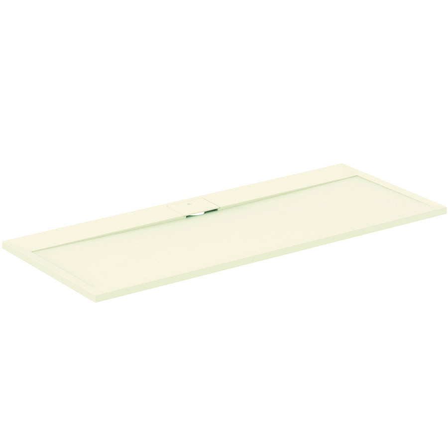 Douchebak I.LIFE ultra flat solid composiet 170x70cm rechthoekig zandbeige