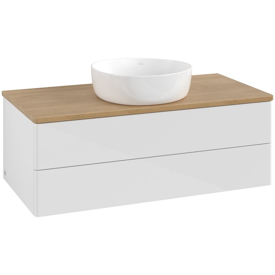Wastafelonderkast Antao 1000x360x500mm G.White.L K20011GF
