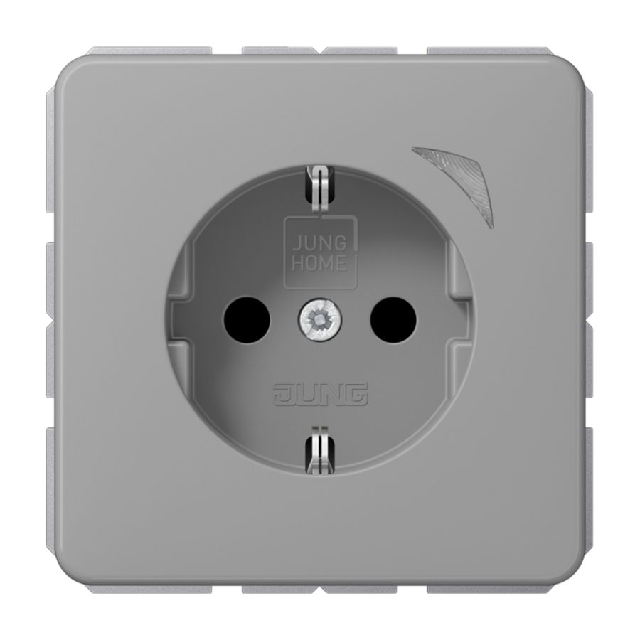 Wandcontactdoos CD500 groen Saf.+ HOME
