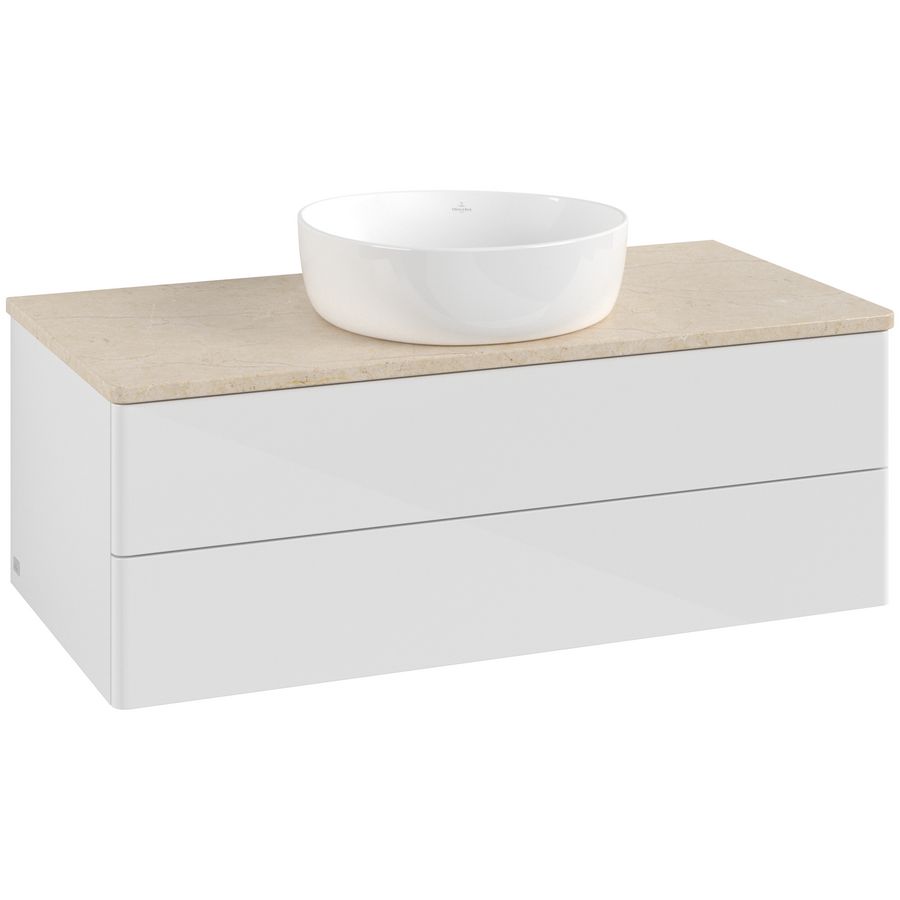 Wastafelonderkast Antao 1000x360x500mm G.White.L K20013GF