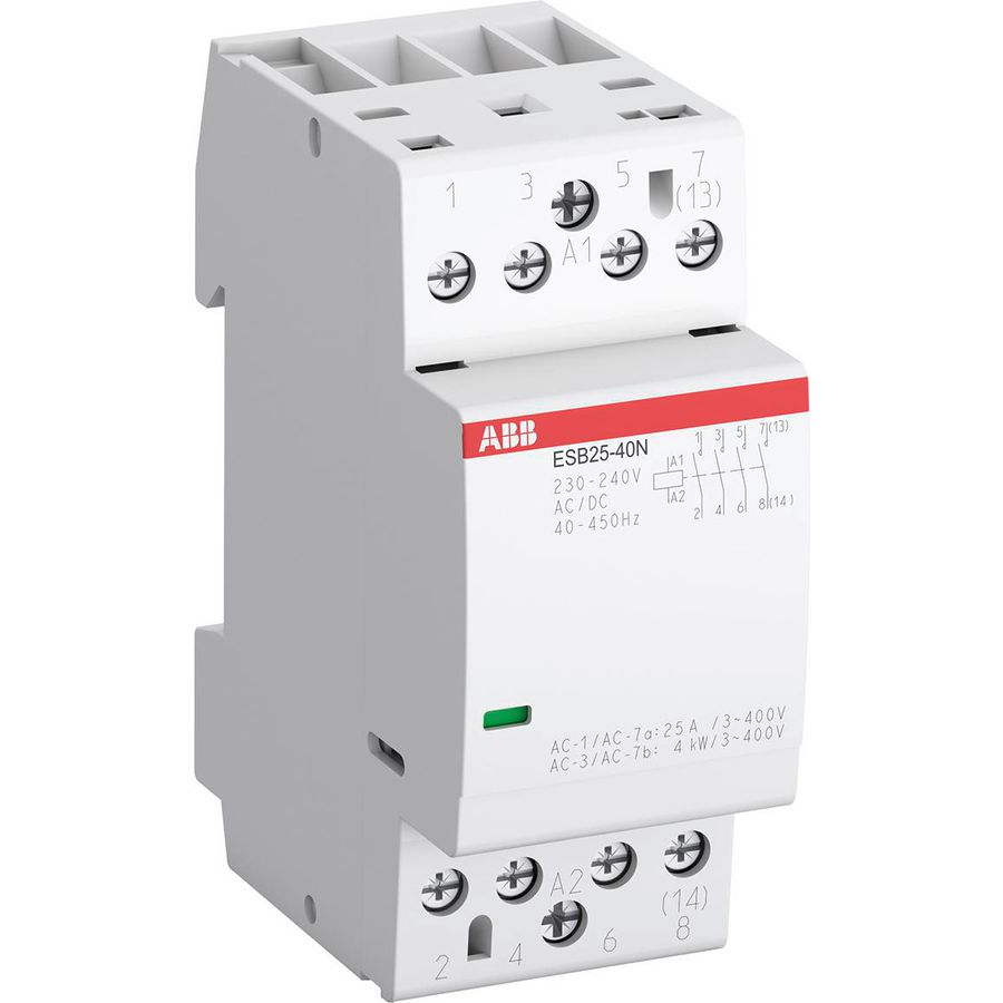 Installatiemagneetschakelaar ESB25-40N-03 mod. 4NO cont. 48V