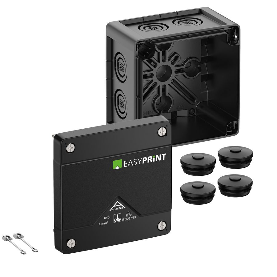 Abox Pro 040-L/sw EasyPrint Aftakdoos VVE=20
