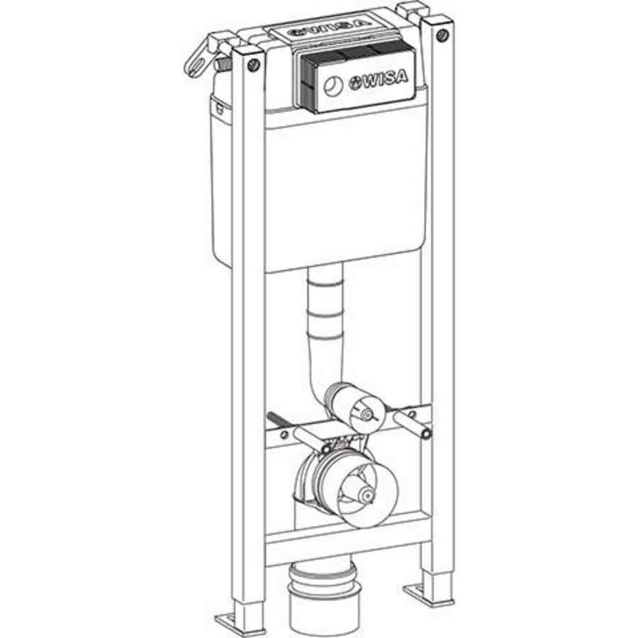 Cosetelement XT Top/Front 980mm incl. bevestiging