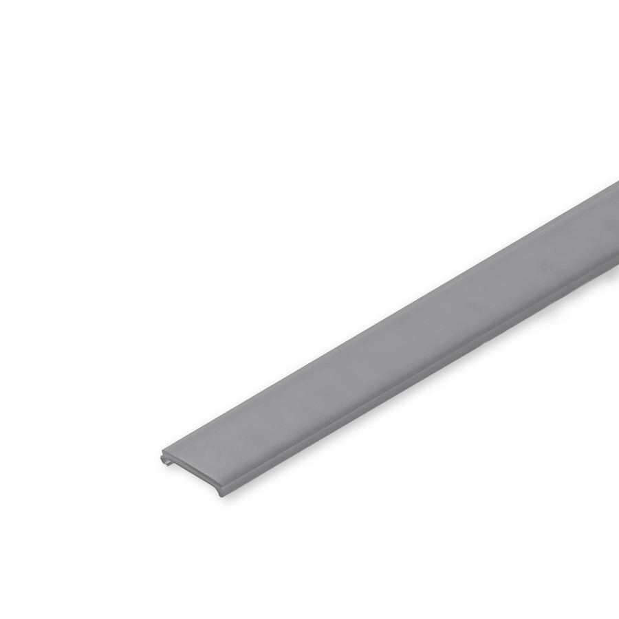 Zak a 2m. Afdekking diffuse PMMA zwarte 30mm breed LOR = 60