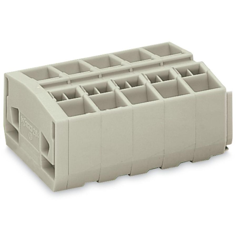 4-draads klemmenstrook z. drukknop Ex e II 264-285 VVE=100