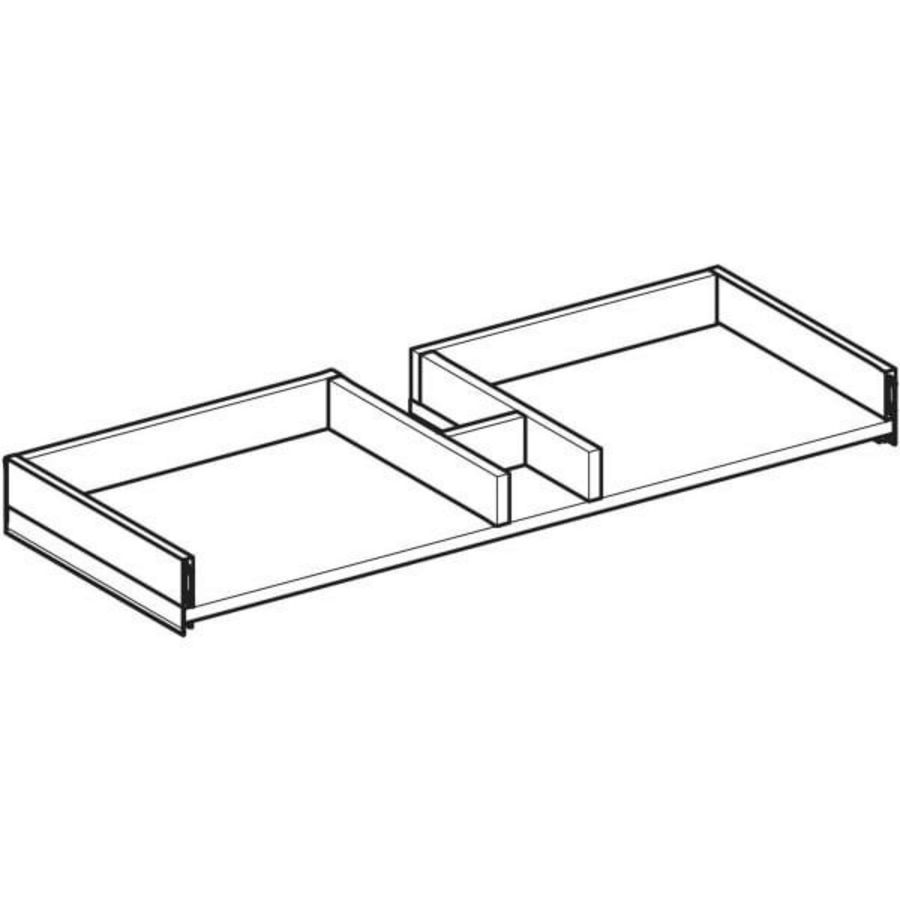 Bovenlade compleet voor Smyle 2 kr gt en 1 afvo 244.365.00.1