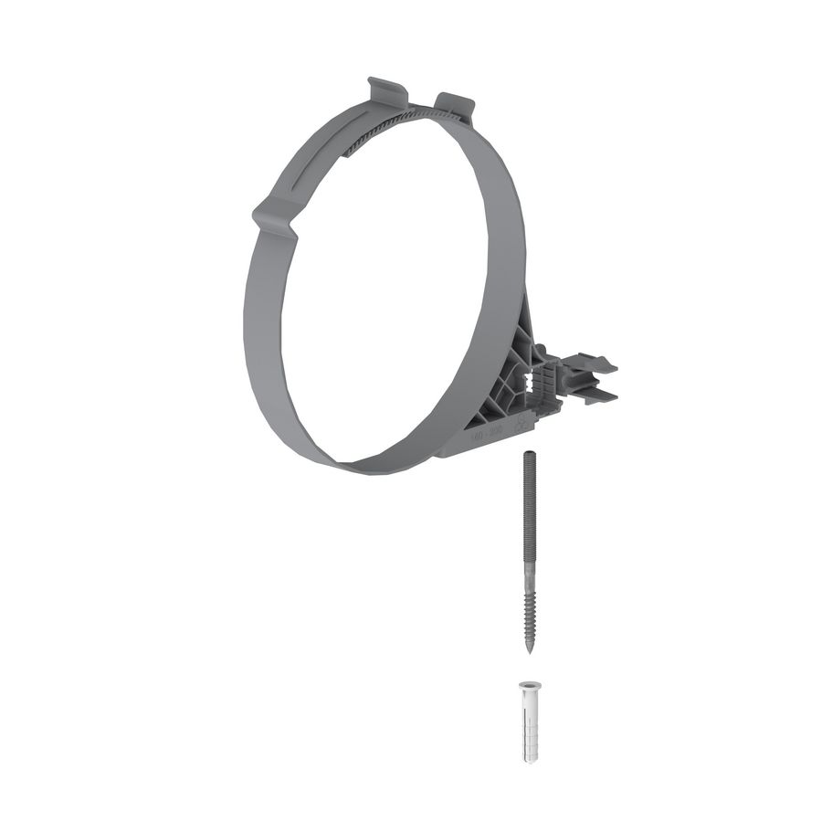 Universele beugel EasyAir PP 180-200mm incl. plug+stokeind VVE=10