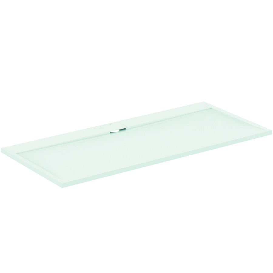 Douchebak I.LIFE ultra flat solid composiet 200x90cm rechthoekig wit