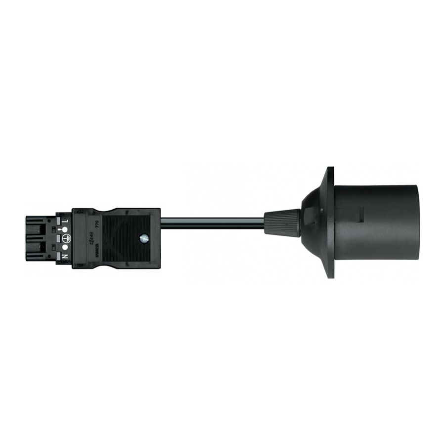 Geconf.overgangskabel Eca Steker 771-8993/1004-051