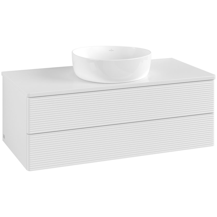 Wastafelonderkast Antao 1000x360x500mm G.White.L K20110GF