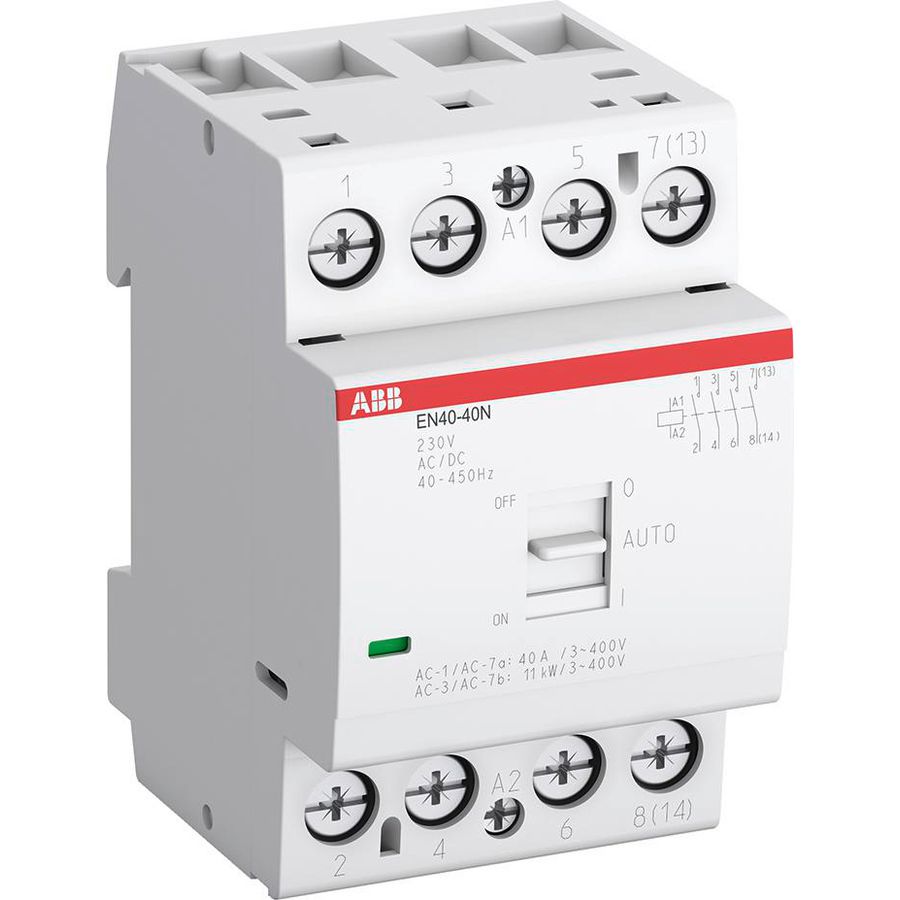 Installatiemagneetschakelaar EN40-31N-01 mod. 3NO+1NC 24V