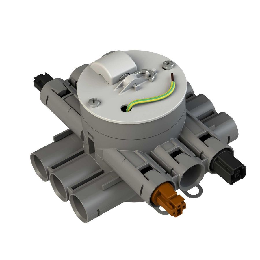 Stekerbare centraaldoos enkelpolige schakeling CHS75-E1