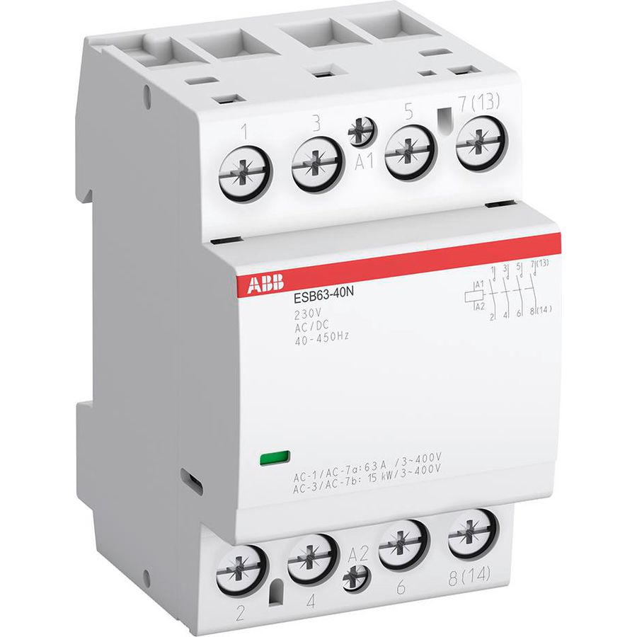 Installatiemagneetschakelaar ESB63-31N-06 mod. 3NO+1NC 230V