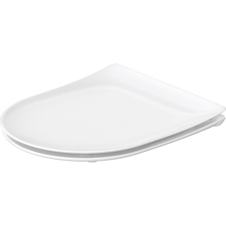 Soleil by Starck #002649 closet-zitting wit 383x443x47mm softclose quickrelease rvs scharnier