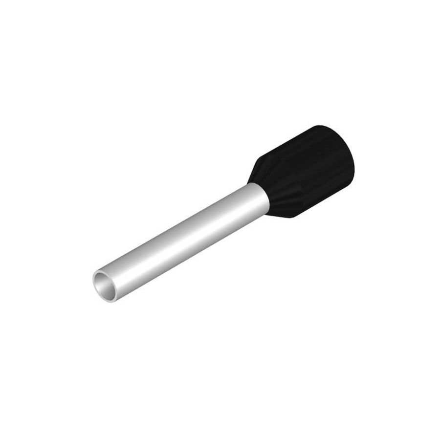 Adereindhuls 1.5mm² l: 15mm zwart 9019140000 VVE=500