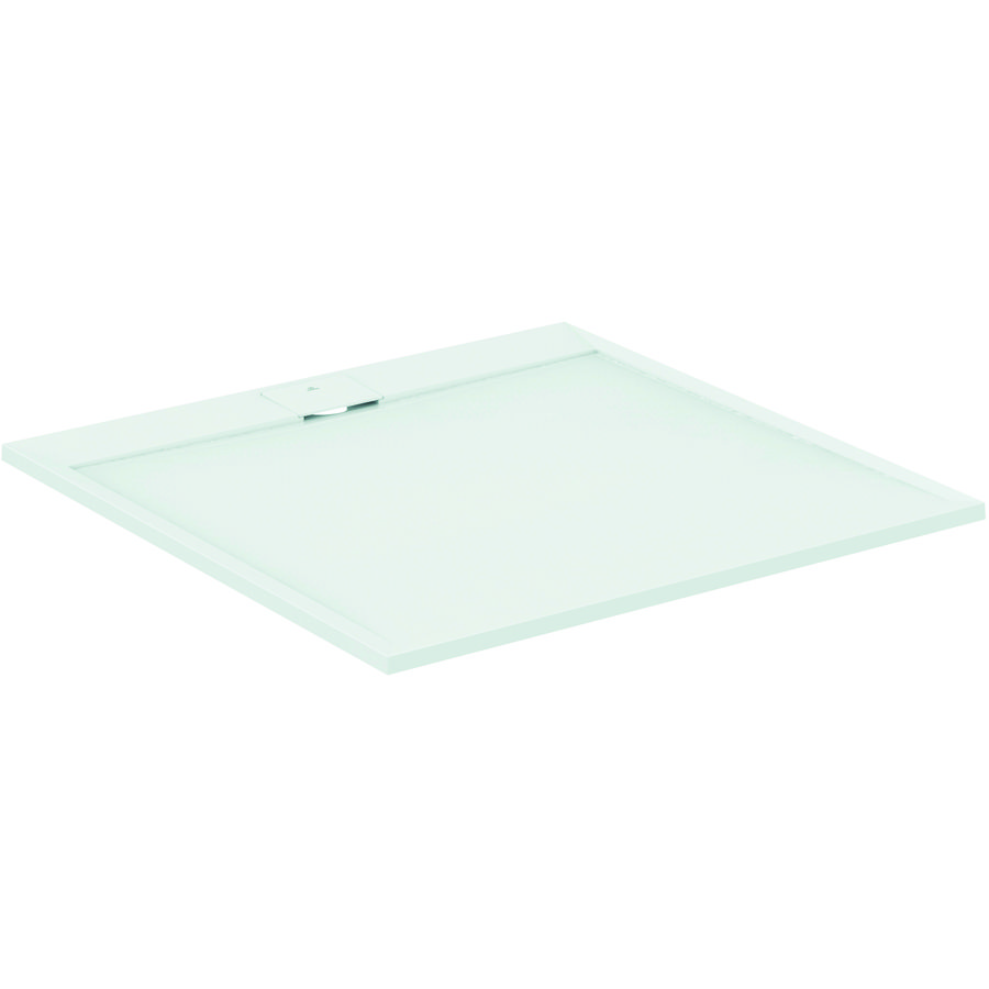 Douchebak I.LIFE ultra flat solid composiet 120x120cm vierkant wit