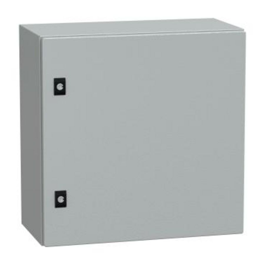 Deur montageplaat 500x500x250mm IP66/IK10 RA Spacial CRN