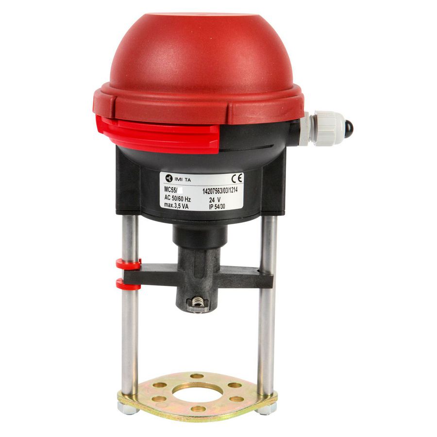 Servomotor TA-MC55 230V AC ingangssignaal 3-punts tbv 2-weg en 3-weg regelafsluiters