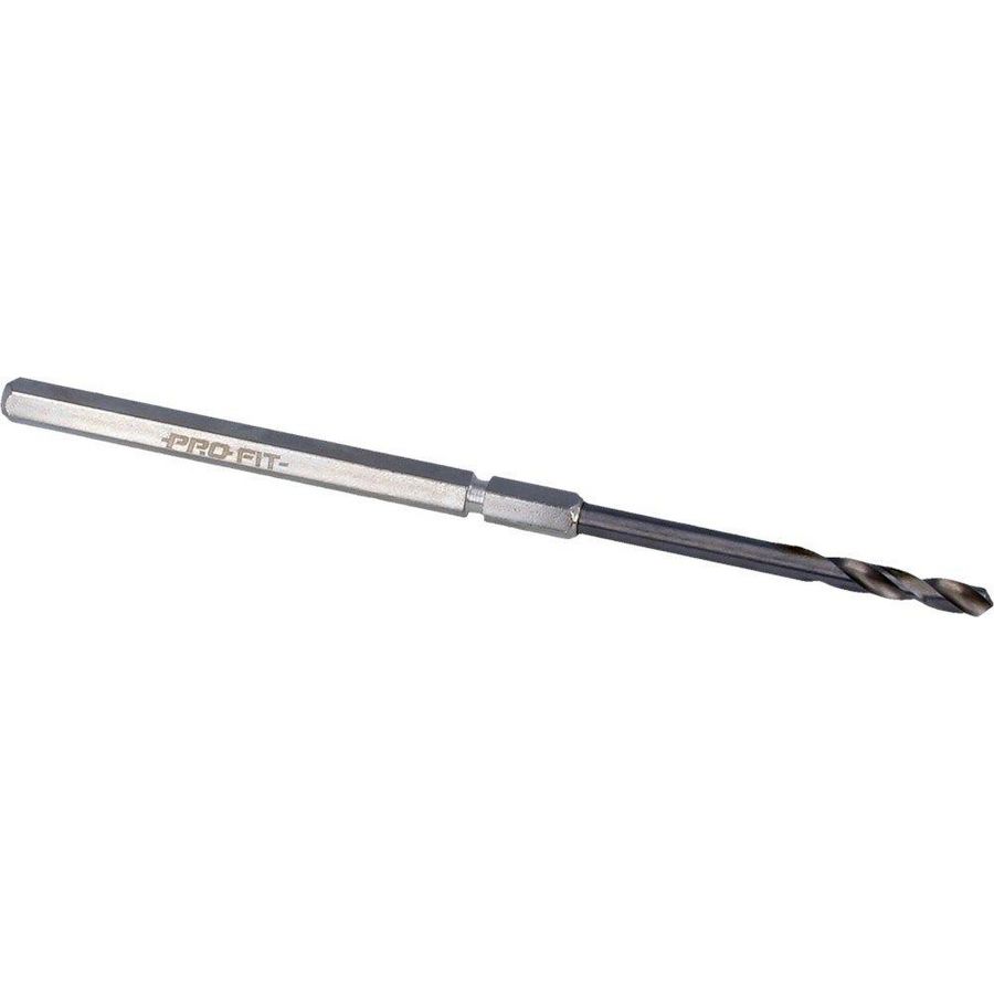 Click & Drill opnameschacht zeskant 8 mm met vaste centreerboor HSS lang, voor Multi Purpose gatzagen 16-30 mm