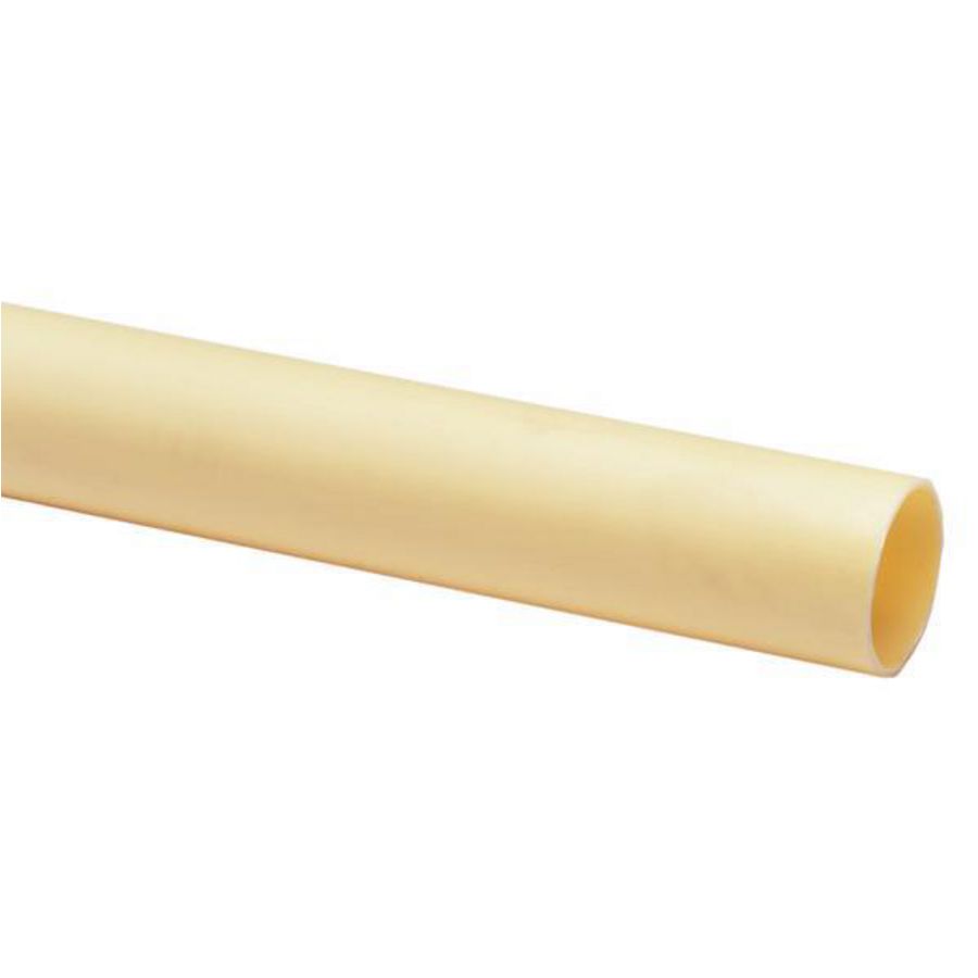 Lengte a 4m. sokkenbuis/schuifbuis PVC creme 21,8x19,6mm tbv elektrobuis 19mm