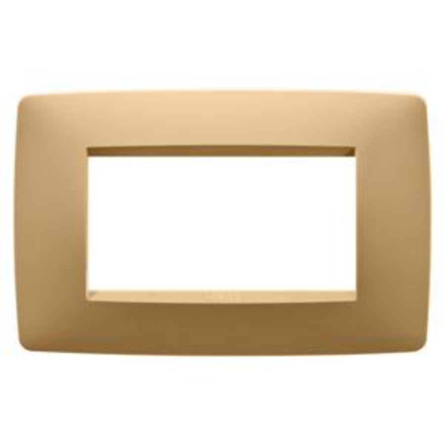 ONE PLAAT-VAN GELAKT TECHNOPOLYMEER-4 MODULE-GOUD-CH