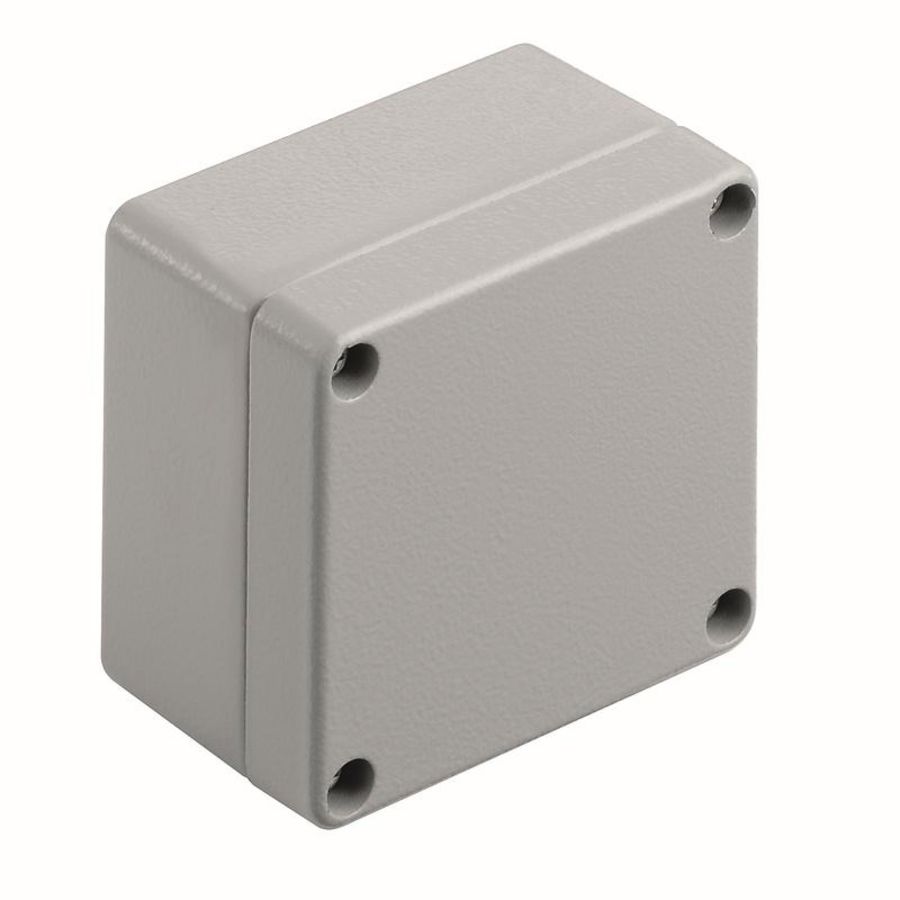 Schakelkast leeg aluminium 70x70x45mm Powder-coate VVE=10
