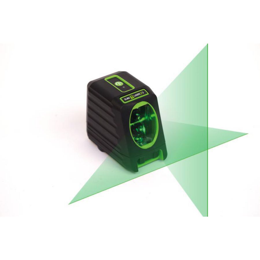 Kruislaser met groene laser tot 45 meter