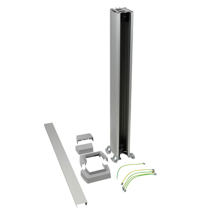 Energiezuil 1 compartiment 45mm 0,68M ALU