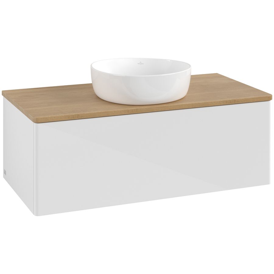 Wastafelonderkast Antao 1000x360x500mm G.White.L K31011GF