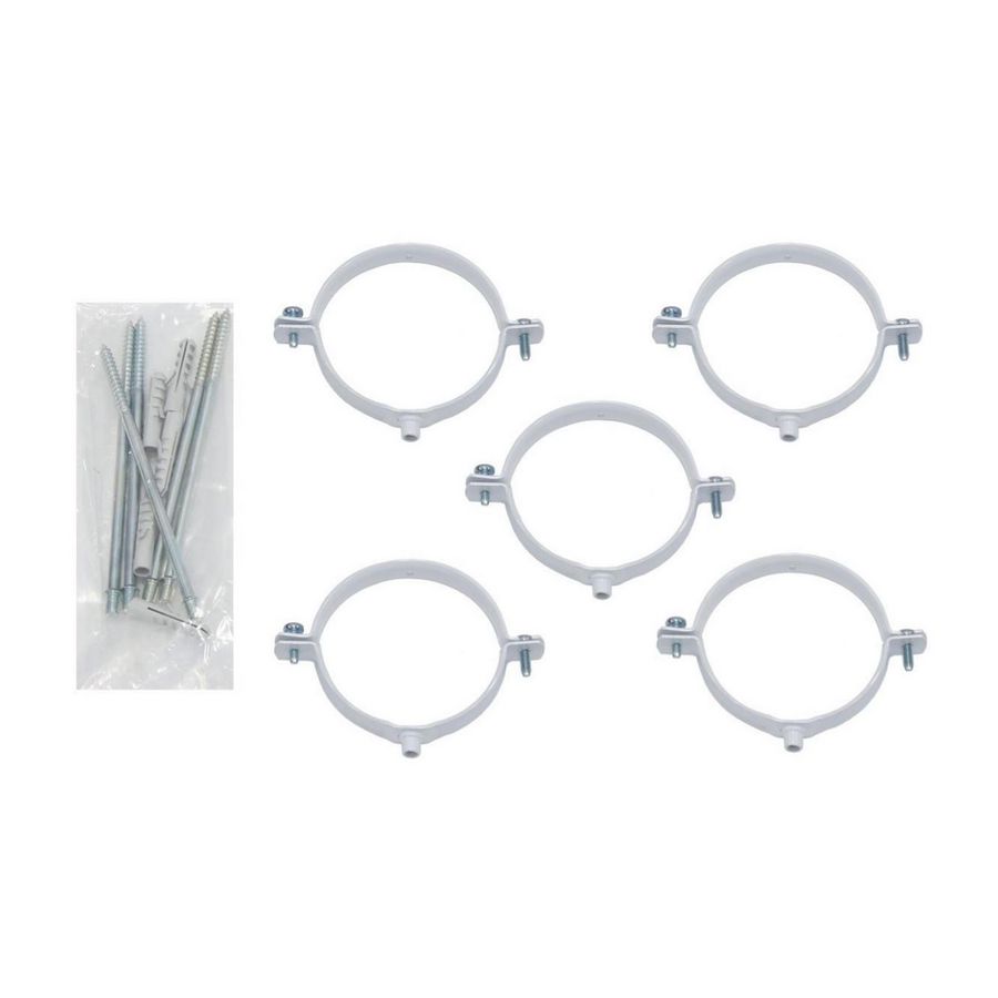 Set a 5st. Ophangbeugel DN100
