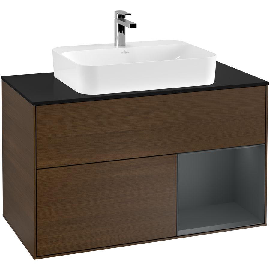 Wastafelonderkast Finion 1000x603x501mm W.Veneer G372HGGN