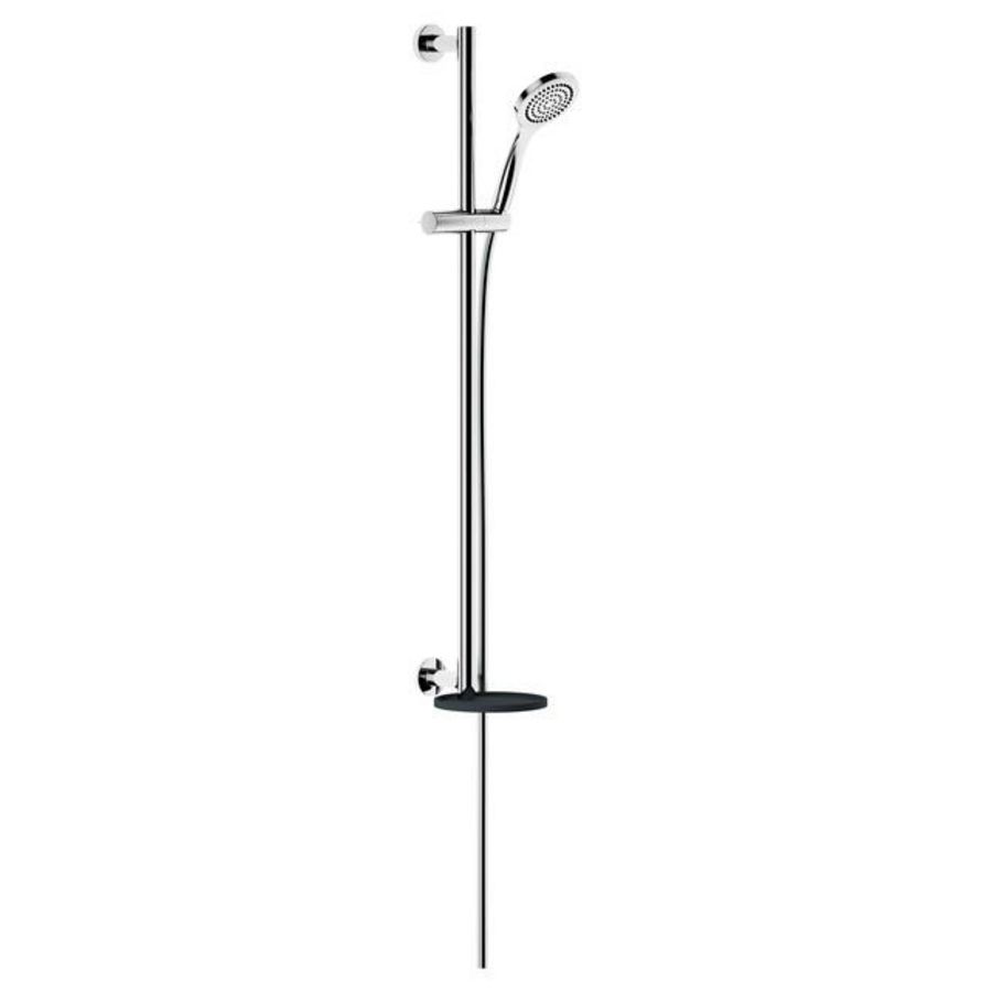 Doucheset rond met antraciet planchet 59587010911