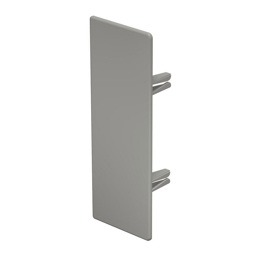 Eindstuk 60x170mm polyvinylchlorid steengrijs VVE=10