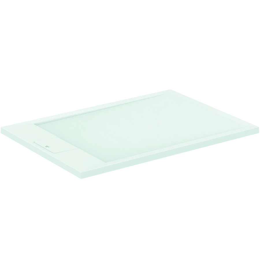 Douchebak I.LIFE ultra flat solid composiet 100x70cm rechthoekig wit
